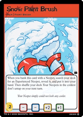 Snow Paint Brush - Foil